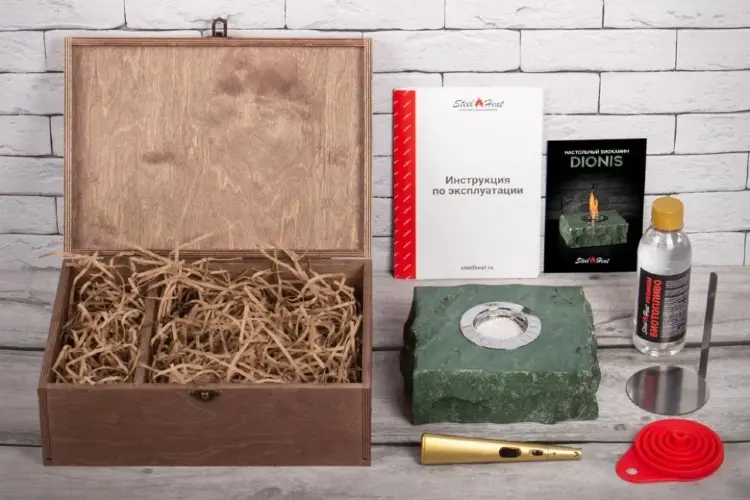 Подарочный набор SteelHeat PREMIUM BOX DIONIS + деревянная коробка + стартовый комплект