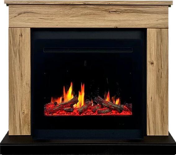 Каминокомплект Royal Flame Bergen 23 (Разборный) с очагом 5D V-ART 25 дуб галифакс