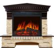 Каминокомплект Royal Flame Pierre Luxe сланец угловой c очагом Jupiter FX New