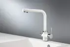 Кухонный смеситель GEOS WHITE
