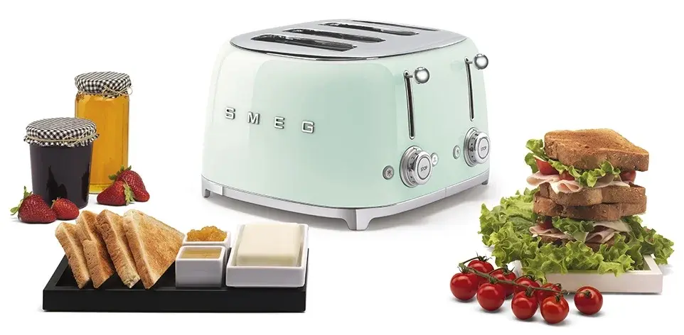 Тостер Smeg TSF03PGEU