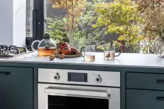 Электрический встраиваемый духовой шкаф Bertazzoni c пиролизом, 11 функций и полностью сенсорный дисплей (TFT), 60 см, нержавеющая сталь