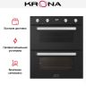 Электрический духовой шкаф KRONA ARTE 60 BL