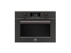 Компактный духовой шкаф Bertazzoni Professional, комбинированный с микроволновой печью, 60x45 см, карбонио