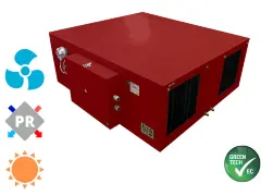 Приточно-вытяжная вентиляционная установка MIRAVENT PR 1500 W (с водяным калорифером)