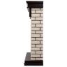 Каминокомплект Firelight Bricks Classic с очагом Electrolux EFP/P-1020LS камень бежевый/шпон темный дуб