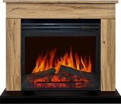 Каминокомплект Royal Flame Bergen SFT с очагом Jupiter FX New дуб галифакс (разборный)