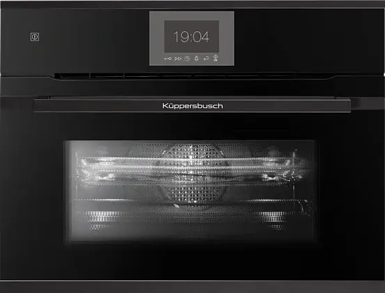 Компактный духовой шкаф с микроволнами Kuppersbusch CBM 6550.0 S5 Black Velvet
