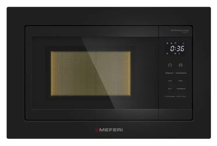 Микроволновая печь встраиваемая MEFERI MMO6020BK COMFORT