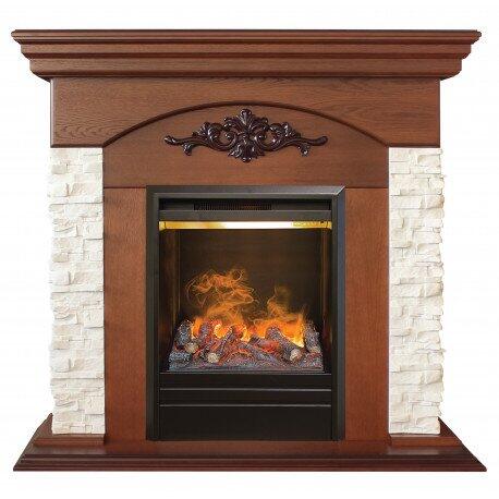 Каминокомплект RealFlame Neapolis NT с очагом 3D Olympic