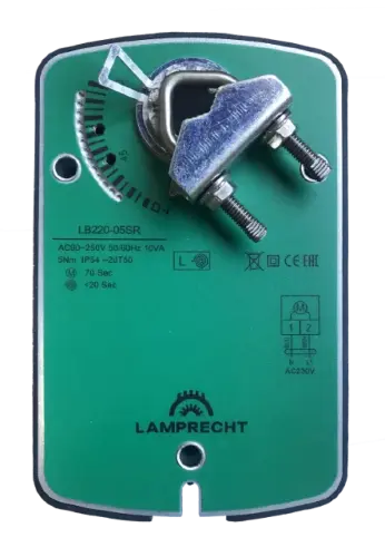 Электроприводы для воздушных и водяных клапанов LAMPRECHT LB24-10SR-U