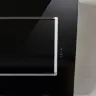 Черная настенная вытяжка FALMEC QUASAR GLASS BLACK 90 см со стеклом