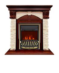 Каминокомплект Royal Flame Dublin (Разборный) с очагом Aspen Gold орех каньон/сланец