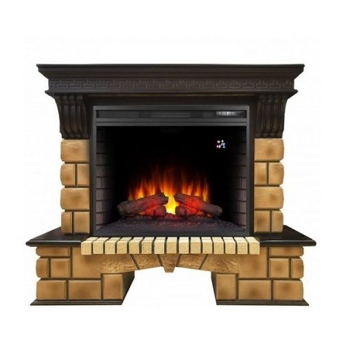 Каминокомплект RealFlame Stone Brick 26 с очагом Epsilon 26 S IR