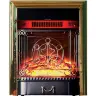 Каминокомплект Interflame Остин с очагом Majestic FX M Brass бежевый с золотой патиной