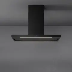 Островная вытяжка FALMEC PLANE ISOLA BLACK NRS PLUS -900 мм "Тихая вытяжка