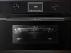 Компактный духовой шкаф с микроволнами Kuppersbusch CBM 6330.0 S2 Black Chrome