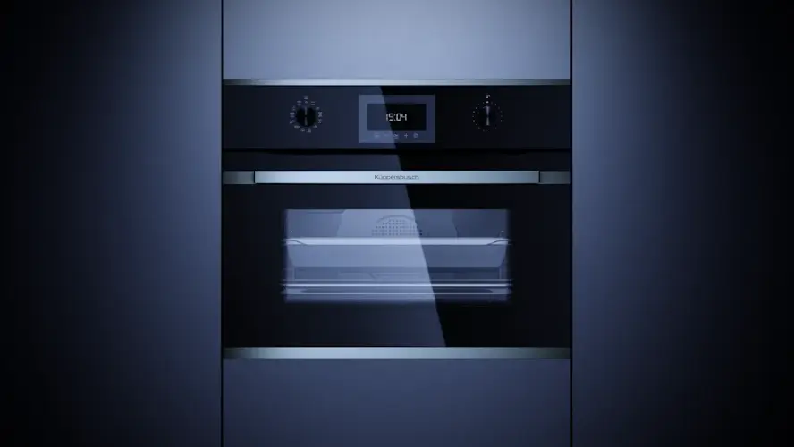 Компактный духовой шкаф с паром Kuppersbusch CBD 6340.0 S1 Stainless Steel
