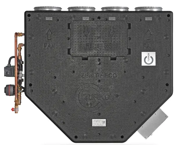 Приточно-вытяжная вентиляционная установка 500 Turkov Zenit Heco V 550 W (EPP)