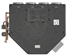 Приточно-вытяжная вентиляционная установка 500 Turkov Zenit Heco V 550 W (EPP)