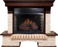 Каминокомплект Royal Flame Pierre Luxe мелкий сланец бежевый c очагом Dioramic 28 LED FX