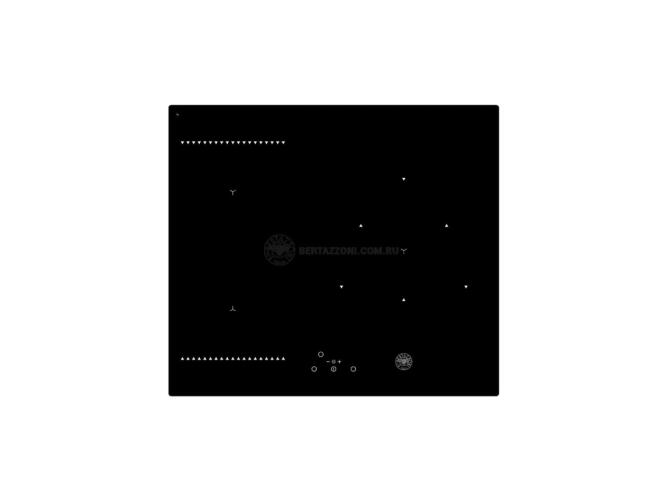 Индукционная варочная панель Bertazzoni, 60х52 см