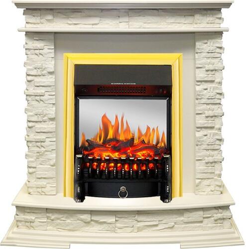 Каминокомплект Royal Flame Luzern с очагом Fobos FX M Brass