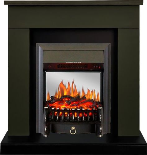 Каминокомплект Royal Flame Bergen c очагом Fobos FX Black темная олива