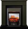 Каминокомплект Royal Flame Bergen c очагом Fobos FX Black темная олива