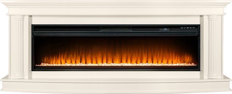 Каминокомплект Royal Flame Rome 60 с очагом Vision 60 LED слоновая кость