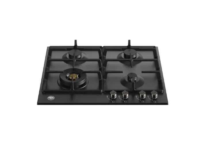 Встраиваемая газовая варочная панель Bertazzoni, конфорка wok, 60 см, черный матовый