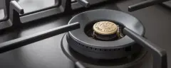 Встраиваемая газовая варочная панель Bertazzoni, конфорка wok, 60 см, черный матовый