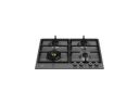 Встраиваемая газовая варочная панель Bertazzoni, конфорка wok, 60 см, черный матовый