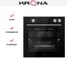 Электрический духовой шкаф с паром KRONA NEBULA steam 60 BL