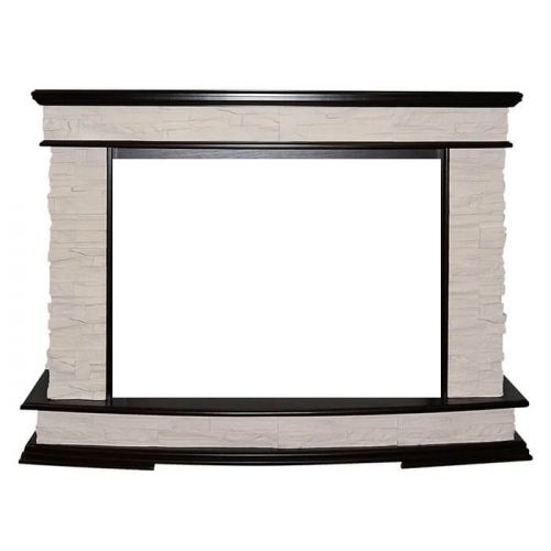 Портал Interflame Памир сланец темный дуб под очаг Panoramic 33W LED FX