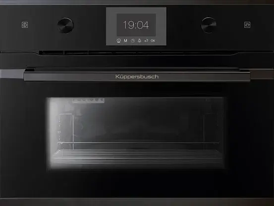 Паровой шкаф компактный Kuppersbusch CD 6350.0 S6 Black Steel