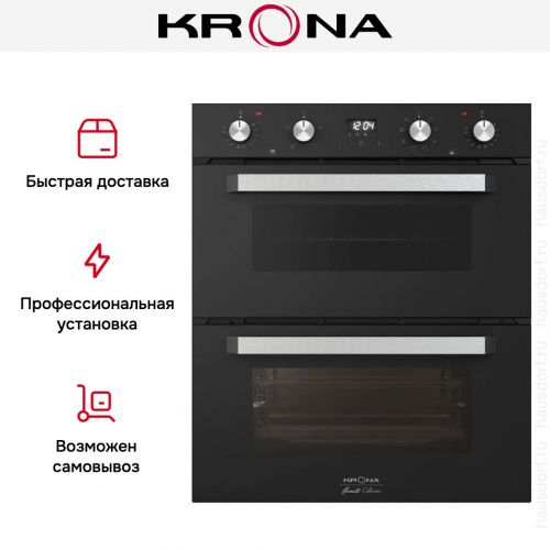 Электрический духовой шкаф KRONA ARTE 60 BL