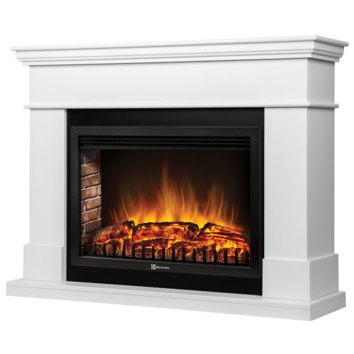 Каминокомплект Firelight California 30 с очагом Electrolux EFP/P-3020LS белый
