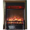 Каминокомплект Interflame Аспен белый патина с очагом Fobos FX M Brass
