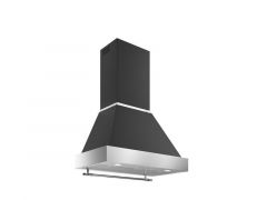 Настенная вытяжка из нержавеющей стали Bertazzoni Heritage, 90 см, черный матовый