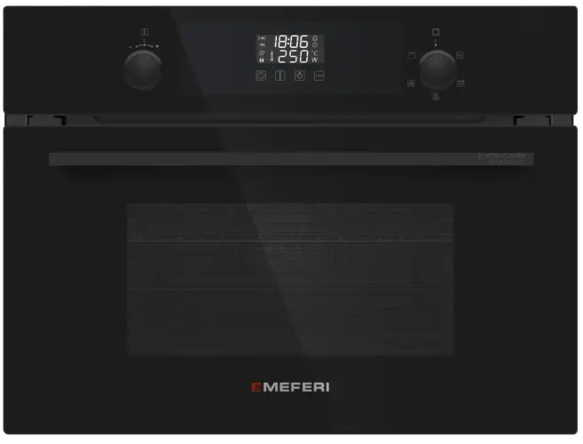 Духовой шкаф электрический MEFERI MEO607BK MICROWAVE
