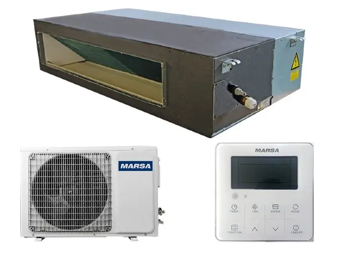Канальная сплит-система Marsa MRK-24BHA2N/MRK-24HA2NE-W Optimal