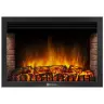 Каминокомплект Firelight Loft 30 с очагом Electrolux EFP/P-3020LS камень белый/белая эмаль