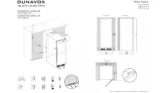 Винный шкаф Dunavox DX-58.258DSS