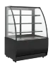 Витрина кондитерская Carboma K70 VV 1,3-1 STANDARD, версия 2.0, 9005, холодильная