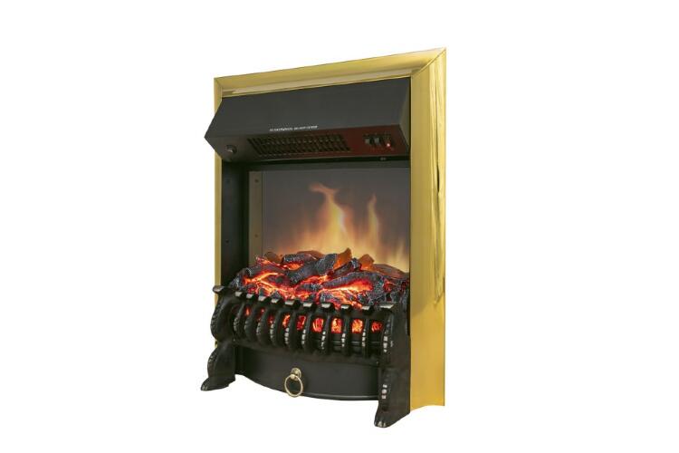 Каминокомплект Royal Flame California STD CRM (Разборный) с очагом Fobos FX M Brass санд грей
