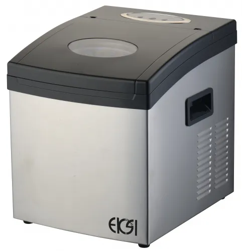 Льдогенератор EKSI EC 15A, заливной, кубиковый лед