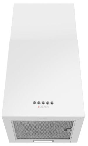Кубическая вытяжка кухонная MEFERI ROOMBOX40WH COMFORT, пристенная, 40 см, белая, квадратная, производительность 1100 м3/ч, 3 скорости, низкий уровень шума, режимы отвод и рециркуляция, гарантия 3 года