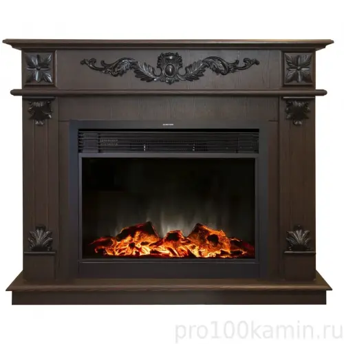 Каминокомплект RealFlame Philadelphia 25,5/26 DN с очагом MoonBlaze LUX Black