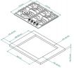 Варочная панель газовая FS 610 C Bronze